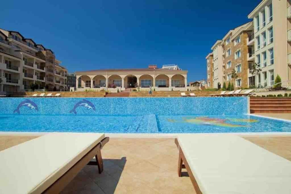 Studio E32 Atia Resort Chernomoretz Chernomorets Dış mekan fotoğraf