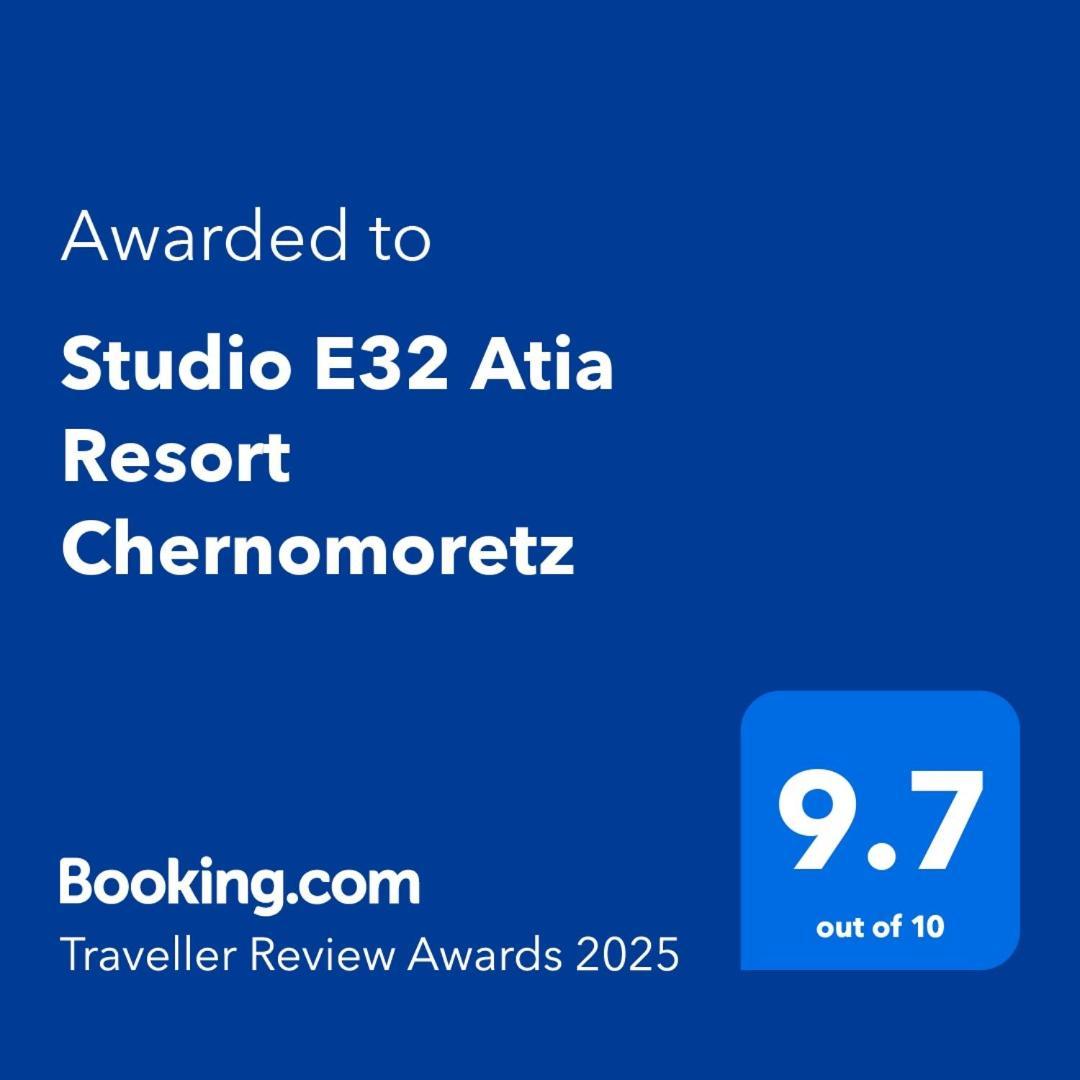 Studio E32 Atia Resort Chernomoretz Chernomorets Dış mekan fotoğraf